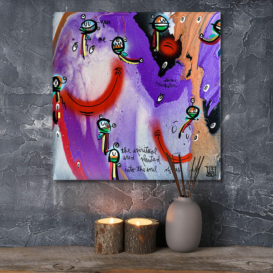 The Spiritual Seed - Mineral Print